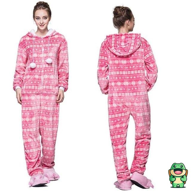 Grenouillère à Motifs Femme Rose – Image 2