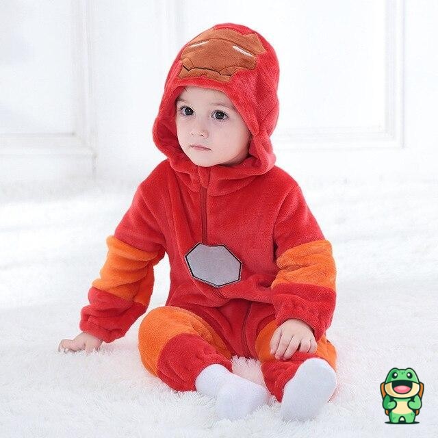 Grenouillère Iron Man Bébé – Image 2