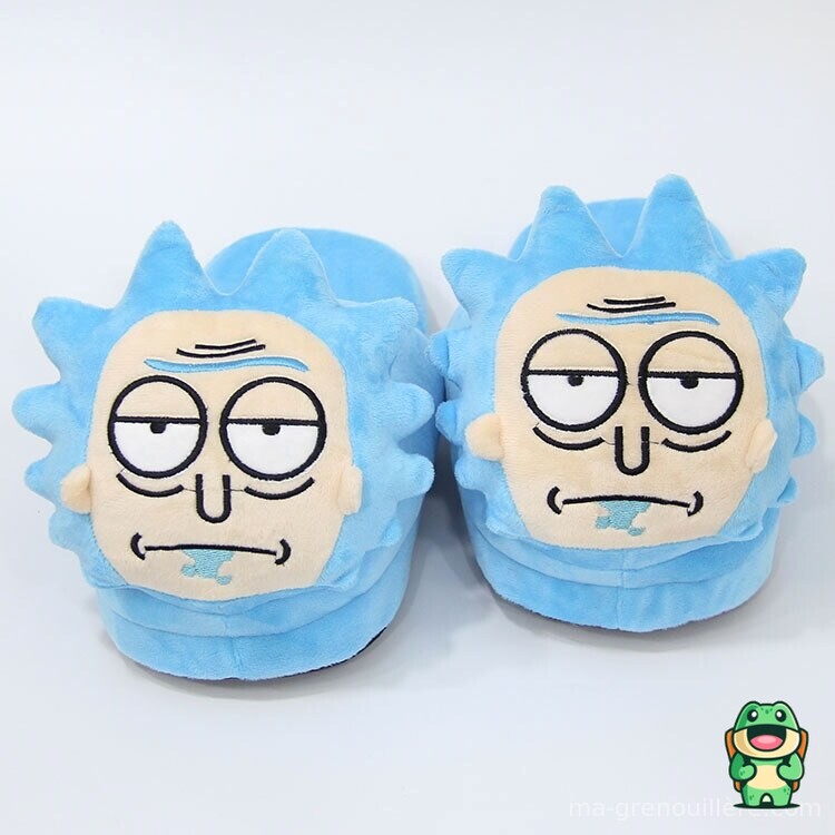 Chaussons Rick Sanche portés à la maison