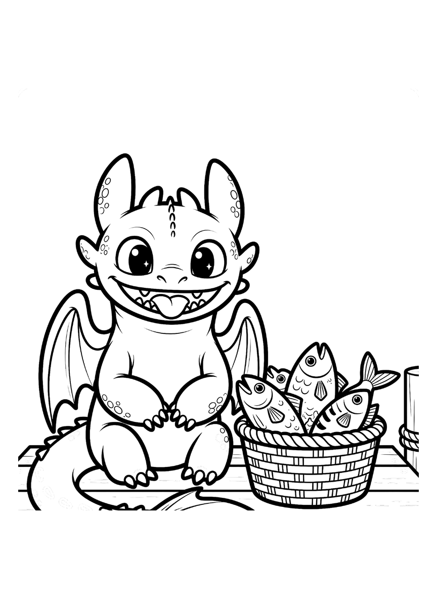 Coloriage Krokmou à imprimer : dessin 2 sur 12