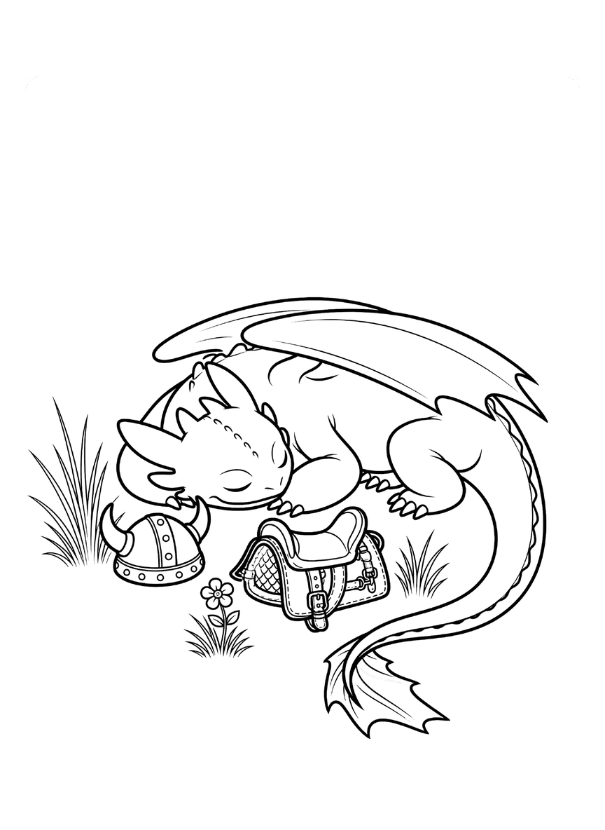 Coloriage Krokmou à imprimer : dessin 6 sur 12
