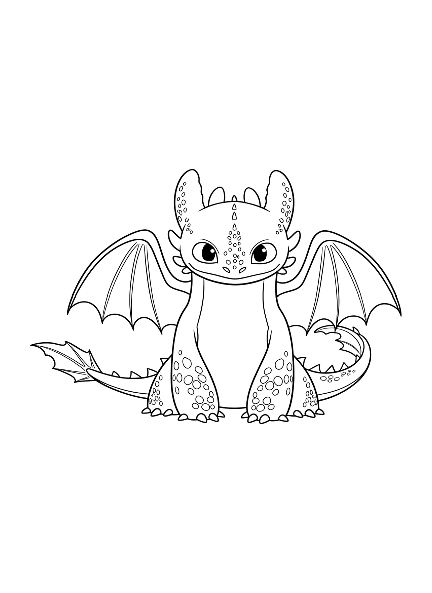 Coloriage Krokmou à imprimer : dessin 11 sur 12