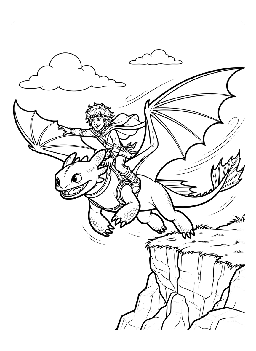 Coloriage Krokmou à imprimer : dessin 12 sur 12