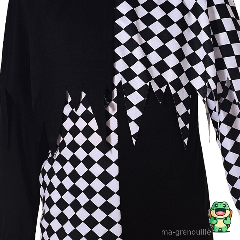 Grenouillère clown enfant portée pour une fête costumée