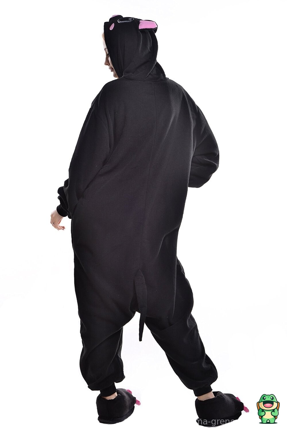 Dos de la grenouillère cochon noire