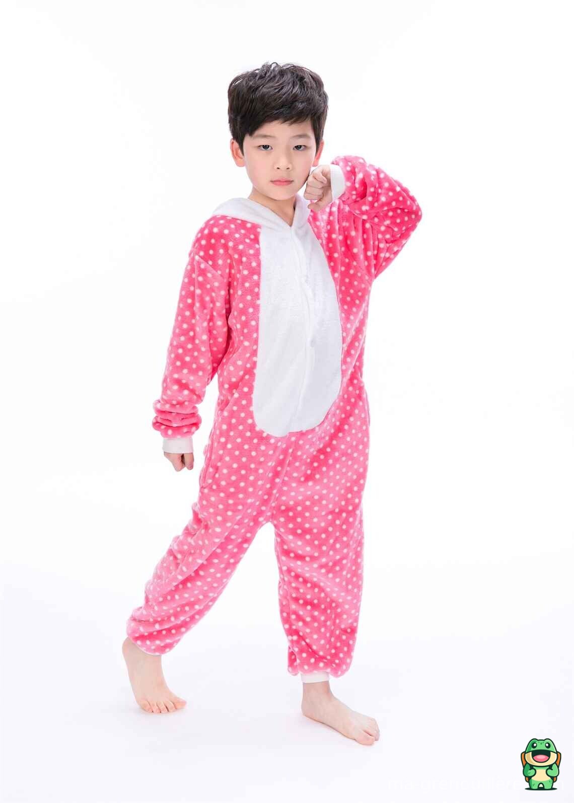 Vue de dos de la grenouillère Hello Kitty rose enfant