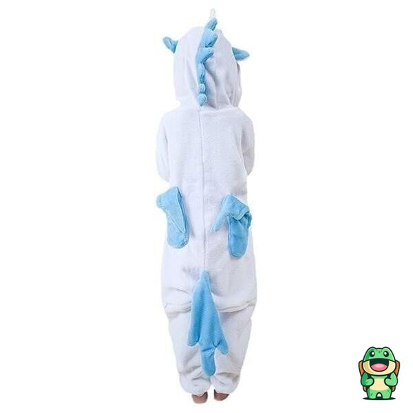 Capuche à corne de la grenouillère licorne fille
