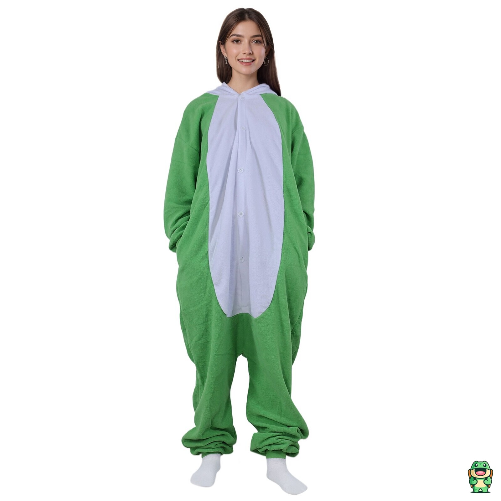 Dos de la grenouillère Mario Yoshi foncé adulte
