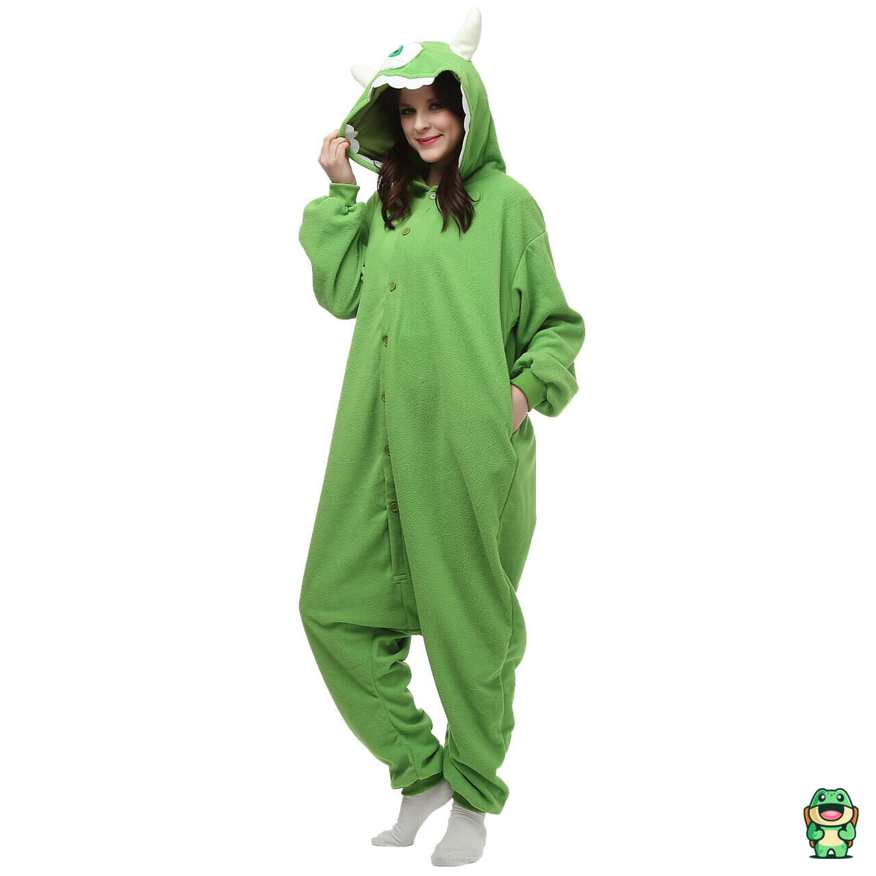 Capuche de la grenouillère Bob Razowski avec grand œil