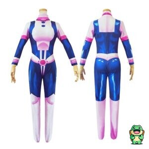 Grenouillère Ochaco Uraraka adulte vue de face