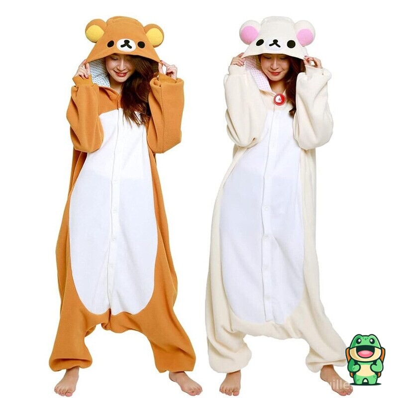 Grenouillère Rilakkuma adulte vue de face
