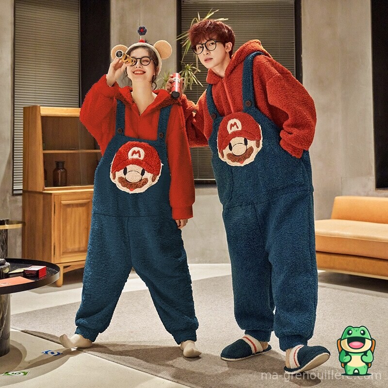Capuche de la grenouillère Super Mario adulte avec détails du personnage