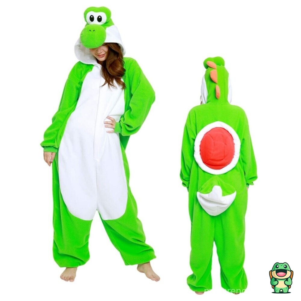 Capuche décorative de la grenouillère Yoshi Familly