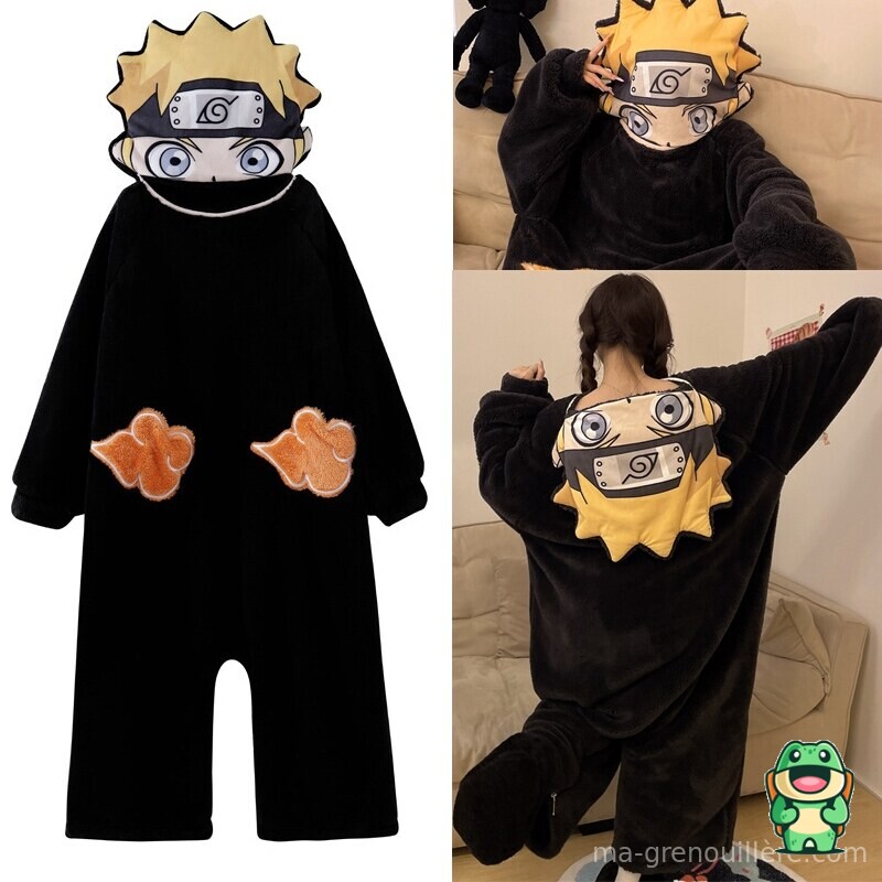 Grenouillère Uzumaki Naruto vue de face